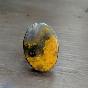 Bumblebee Jasper Ring